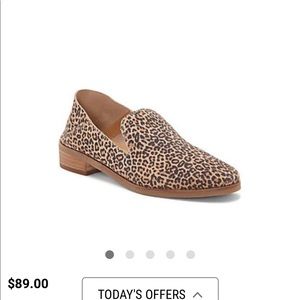 Lucky Brand cheetah leopard flats 8 1/2!!